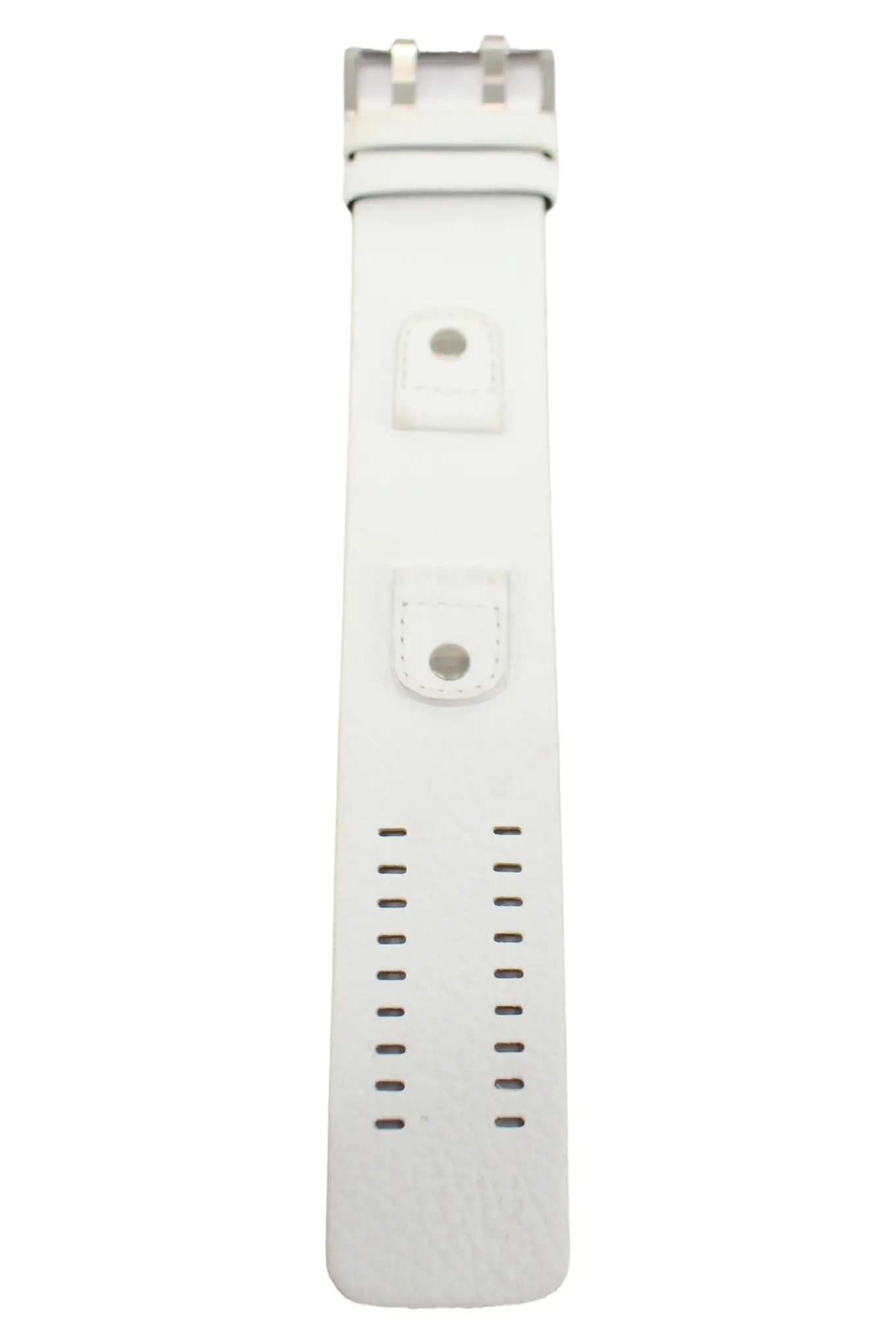 FESTINA Uhrenarmband Leder Weiß 4 cm Herren Armband Ersatzband