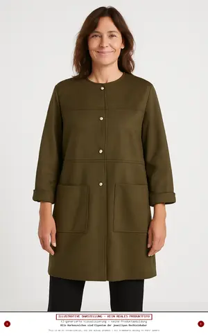 ZARA Klassischer Mantel