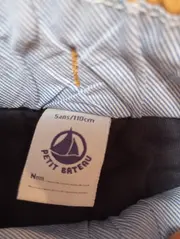 Vorschaubild 2 von Stoffhose Kinder Jungen Gr. 110 Braun Baumwolle Chino