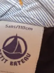 Vorschaubild 4 von Stoffhose Kinder Jungen Gr. 110 Braun Baumwolle Chino
