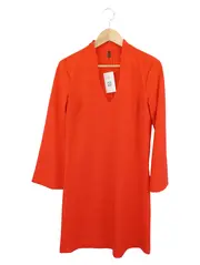 Vorschaubild 1 von Damen Blusenkleid Gr. 40/L Rot Elegant