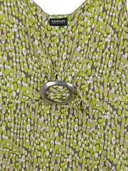 Vorschaubild 2 von TAIFUN Damen Sommerkleid Gr. 38 Mehrfarbig Punkte Feminin Freizeit