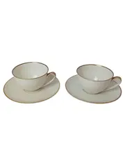 Vorschaubild 1 von Carolus Magnus Teeservice 2 Gedecke Porzellan Beige Elegant