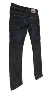 Vorschaubild 3 von Denim Jeans Kinder Straight Gr. 29 Blau Regular Fit