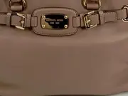 Vorschaubild 3 von Hamilton Henkeltasche Leder Beige Damen Handtasche Gold