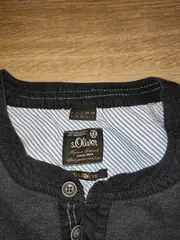 Vorschaubild 2 von Herren Pullover Grau Gr. 50/L Casual Langarm