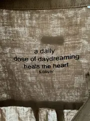 Vorschaubild 4 von Damen Hemdbluse Leinenoptik Braun Gr. 38/M Casual 3/4-Arm