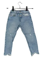 Vorschaubild 1 von Destroyed Jeans Kinder Gr. 104 Blau Casual Baumwolle Hose