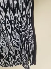 Vorschaubild 6 von Taifun Damen T-Shirt Gr. 42/XL Schwarz Weiß Grafisch Muster Casual