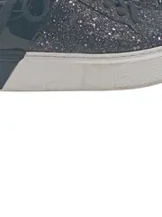 Vorschaubild 4 von Damen Sneaker low Gr. 41 Schwarz Glitzer Modisch Plateau Schuhe