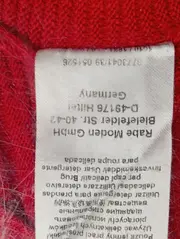 Vorschaubild 5 von Damen Pullover Gr. 42/L Rot Klassisch Casual Langarm Strukturmuster