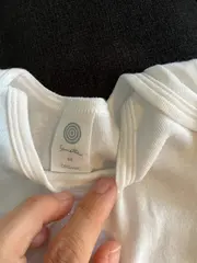 Vorschaubild 5 von Baby Body Kurzarm Weiß Gr. 68