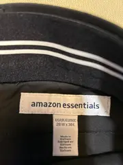 Vorschaubild 2 von Herren Stoffhose Schwarz W28/L30 Chino Basic