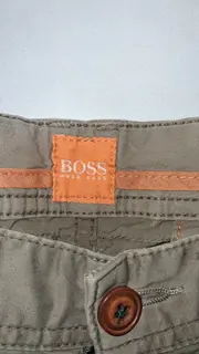 Vorschaubild 5 von Orange Chino Herren Stoffhose Slim Fit W32 Beige Baumwolle