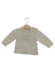 Vorschaubild 2 von Kinder Pullover Gr. 74 Beige Klassisch