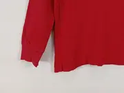 Vorschaubild 3 von Kinder Poloshirt Langarm Rot Gr. 134 Baumwolle Casual