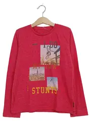 Vorschaubild 1 von Langarmshirt Jungen Gr. 128/134 Rot Stunt Motiv BMX