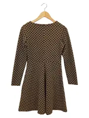 Vorschaubild 2 von Damen Freizeitkleid Gr. 36/S Mehrfarbig Grafisch Elegant Midikleid