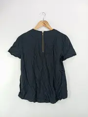 Vorschaubild 4 von Damen Bluse 36/S Schwarz Elegant Kurzarm