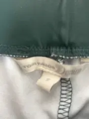 Vorschaubild 2 von Damen Kunstleder Leggings Grün Größe S Modisch