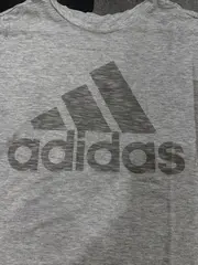 Vorschaubild 4 von Damen T-Shirt Grau Logo-Print Sportshirt Gr. M 38