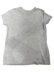 Vorschaubild 2 von Damen T-Shirt Grau Logo-Print Sportshirt Gr. M 38