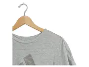 Vorschaubild 5 von Damen T-Shirt Grau Logo-Print Sportshirt Gr. M 38