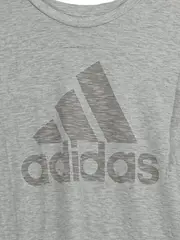 Vorschaubild 3 von Damen T-Shirt Grau Logo-Print Sportshirt Gr. M 38