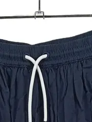 Vorschaubild 2 von Damen Faltenrock Gr. 40 L Blau Gestreift Midirock Casual