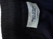 Vorschaubild 5 von Damen Faltenrock Gr. 40 L Blau Gestreift Midirock Casual