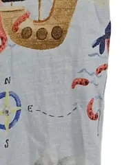Vorschaubild 3 von Kinder T-Shirt Piraten Motiv Gr. 110 Blau Baumwolle