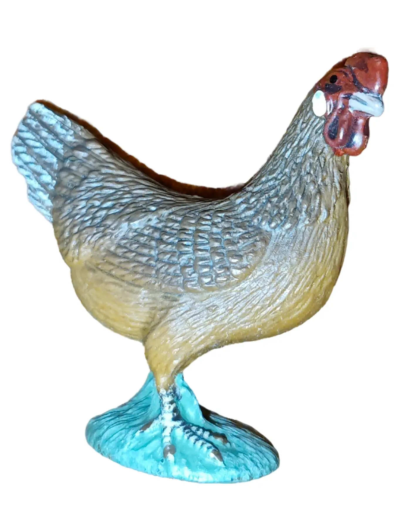 SCHLEICH Henne Hahn Huhn Spielfigur Bauernhof Tierfigur Mehrfarbig 5cm