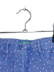 Vorschaubild 4 von Cordhose Mädchen Gr. 110 Blau Blumen