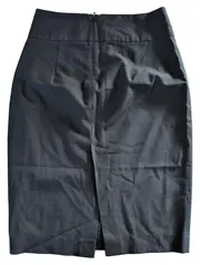 Vorschaubild 2 von Damen Bleistiftrock Gr. 38 Schwarz Business Midi