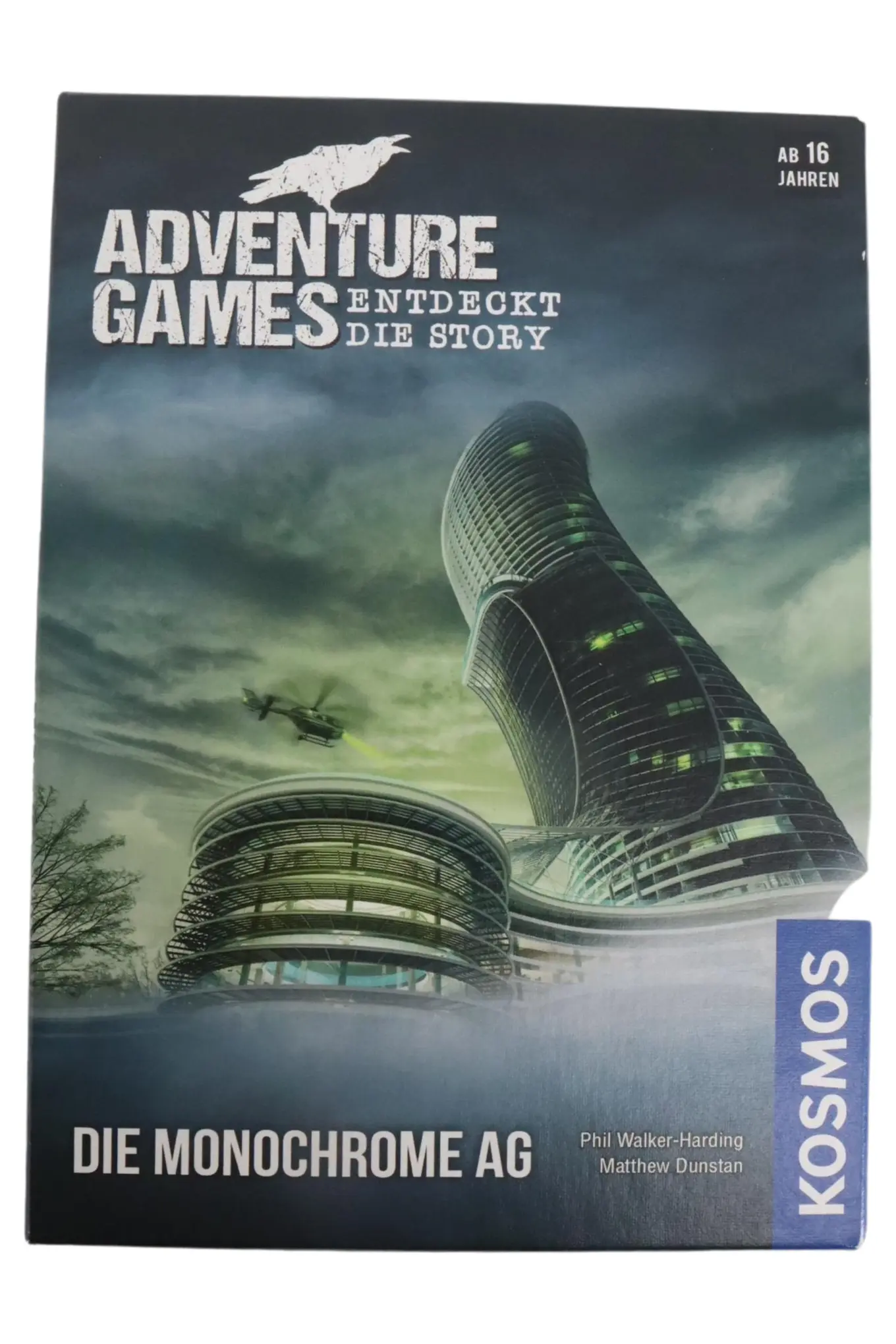 KOSMOS Adventure Games Die Monochrome AG Brettspiel Thriller ab 16 Jahre
