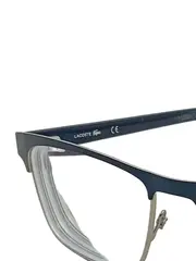 Vorschaubild 5 von Brillengestell L2198 Herren Blau Silber 55-18-145 Metall