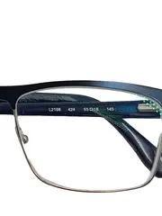 Vorschaubild 6 von Brillengestell L2198 Herren Blau Silber 55-18-145 Metall