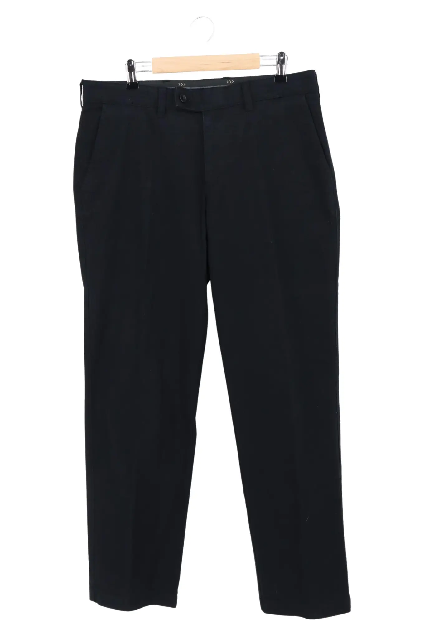 SUPRAX Herren Stoffhose Gr. 24 Schwarz Business Elegant