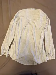 Vorschaubild 3 von Damen Bluse Langarm Hellblau Gr. 34/XS Casual Viskose