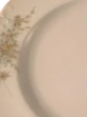 Vorschaubild 2 von Platzteller Porzellan Blumenmuster Weiß Klassisch 20cm