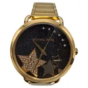 Vorschaubild 2 von Armbanduhr Damenuhr Gold Edelstahl Strass Sternenmotiv