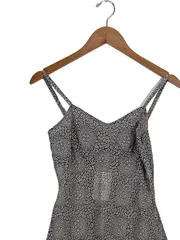 Vorschaubild 2 von Damen Maxikleid Sommerkleid grafisch Träger Polyester Gr. 36 S