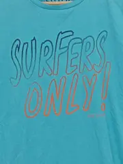 Vorschaubild 2 von Kinder T-Shirt "Surf's Up!" Gr. 176 Türkis Casual