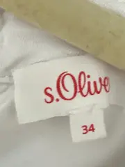 Vorschaubild 5 von Damen Bluse Weiß Gr. 34/XS Casual Langarm Baumwolle