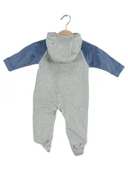 Vorschaubild 2 von FISHER-PRICE Baby Einteiler Gr. 62 Grau Tiermotive Overall Strampler