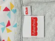 Vorschaubild 3 von FISHER-PRICE Baby Einteiler Gr. 62 Grau Tiermotive Overall Strampler