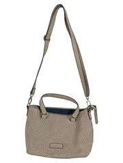 Vorschaubild 1 von Damen Umhängetasche Beige Lochmuster Crossbody Bag Handtasche