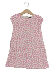 Vorschaubild 1 von Kinder Sommerkleid Gr. 110 Rosa Punkte Casual Viskose