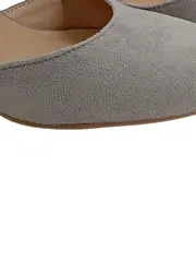 Vorschaubild 5 von Damen Pumps Gr. 38 Grau Elegant mit Knöchelriemen Blockabsatz 8cm