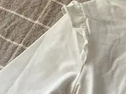 Vorschaubild 3 von Kinder Langarmshirt Weiß 24 Monate (Gr. 92) Strasssteine Rüschen Charmant